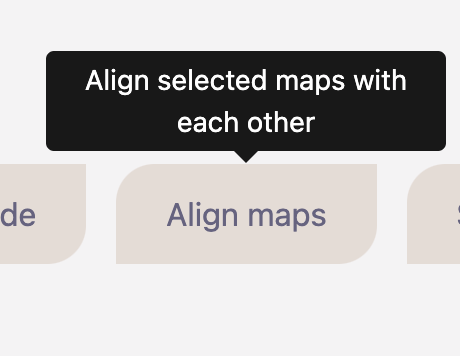 "Align Maps" Button